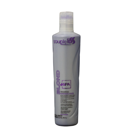 Blond Anti-yellow Shampoo - 300 ML - Soupleliss Professional