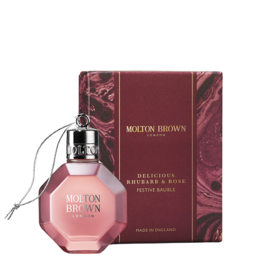 Delicious Rhubarb & Rose - Festive Bauble - Molton Brown