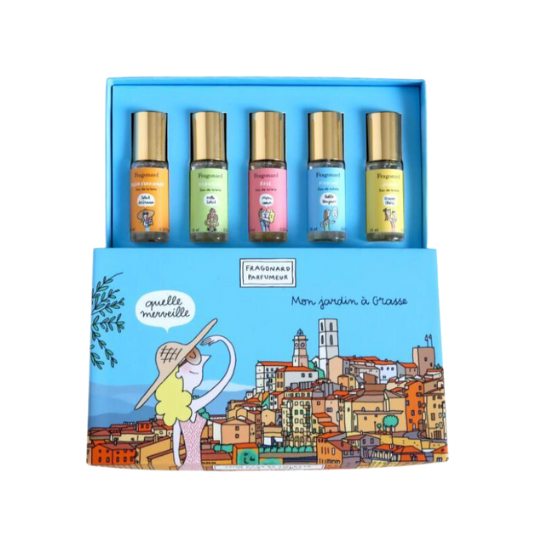 Cofanetto Mon Jardin à Grasse - 5x10 ML - Eau de Toilette - Fragonard