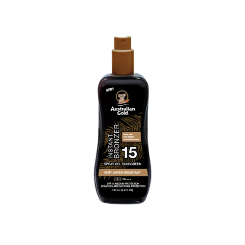 SPRAY GEL CON BRONZER  - Solari corpo - Australian Gold