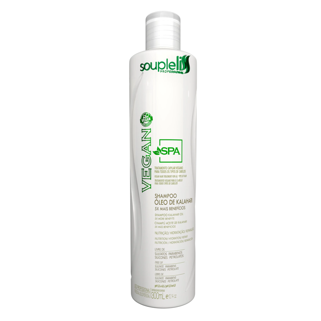 Shampoo all'olio di Kalahari (PRODOTTO VEGANO) - 300 ML - Soupleliss Professional